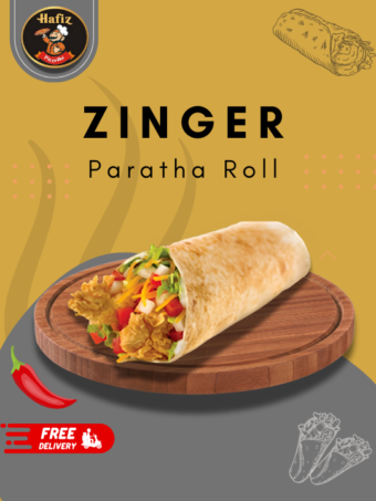 Zinger Paratha Roll